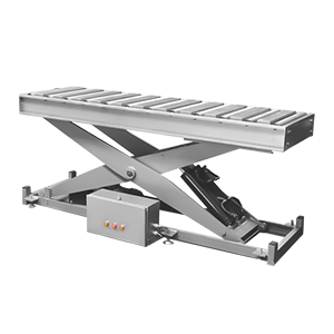 U型液壓升降平臺助力倉儲物流提高工作效率